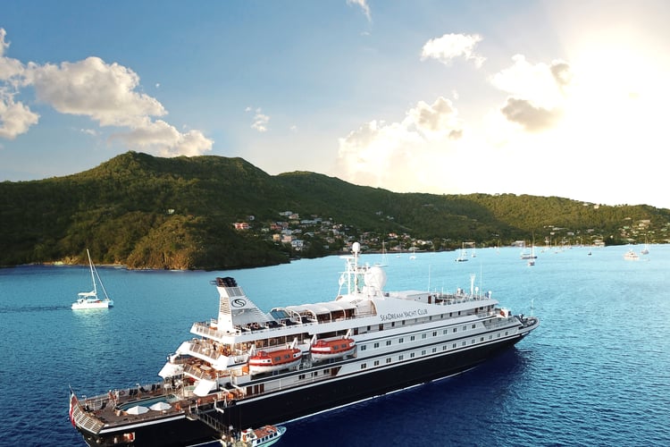 Chartering a SeaDream yacht is one of our top luxury cruise experiences to treat yourself post-pandemic