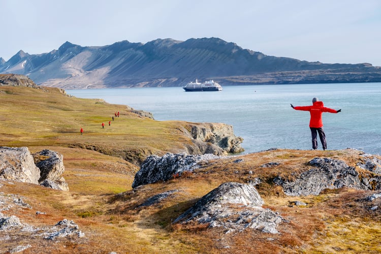 Solo traveller on a Silversea expedition cruise