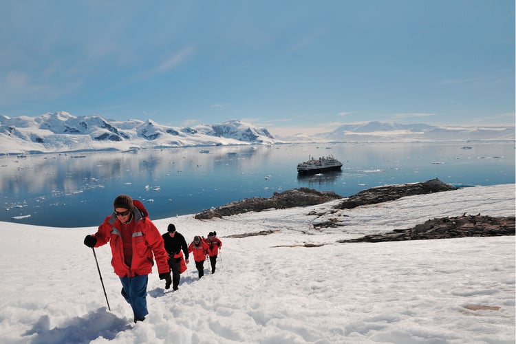 Try an expedition cruise and explore destinations such as Antarctica
