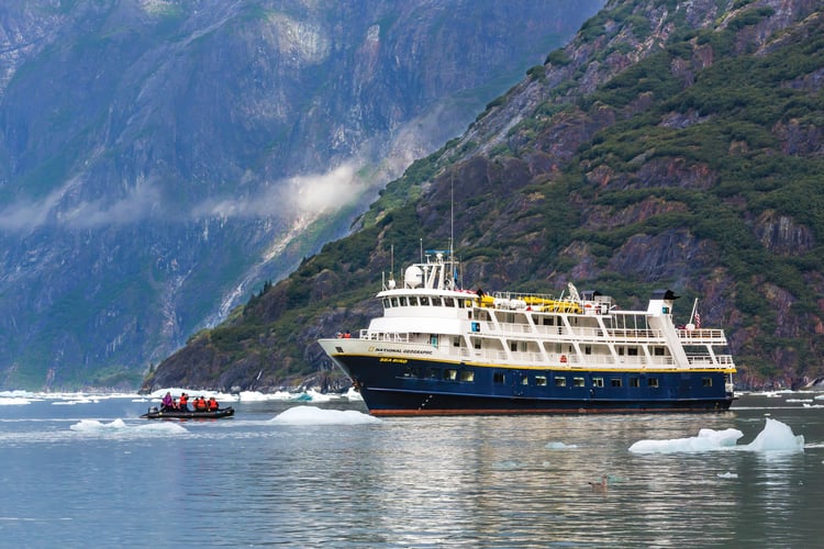 Lindblad Expeditions in Alaska, one of several cruise options to choose from