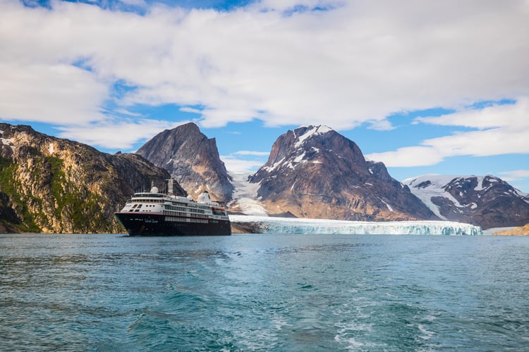 An expedition cruise on Silver Cloud