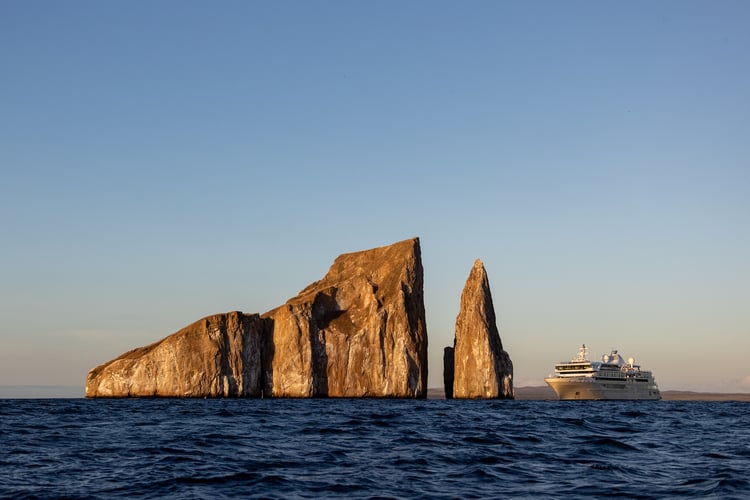 Silver Origin at Kicker Rock, Galapagos