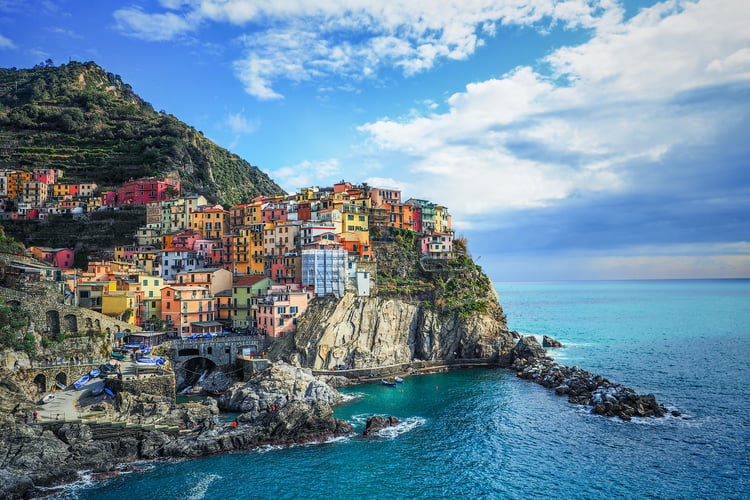 Cinque Terre, a highlight of a cruise along the French and Italian Rivieras