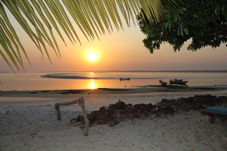 Bijagos archipelago in Guinea Bissau, one of the amazing destinations you can visit on a West Africa expedition cruise