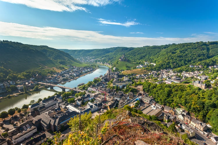 Cochem, Moselle river, Germany