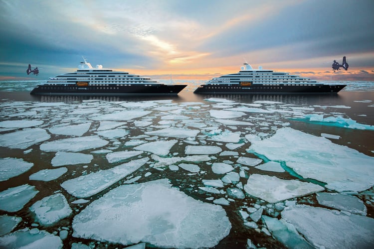 Scenic Eclipse I & II in the Arctic