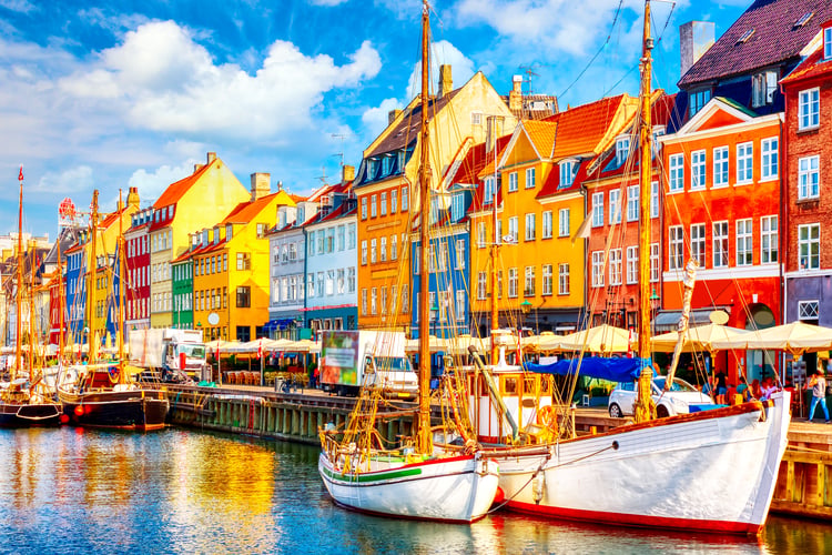 Copenhagen, a popular stop on Baltic cruises