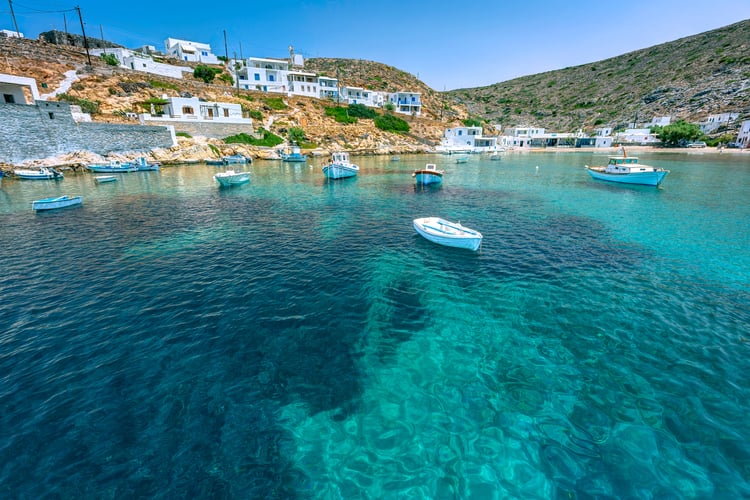 Heronissos, Sifnos island, one of the best quiet Greek islands to cruise to