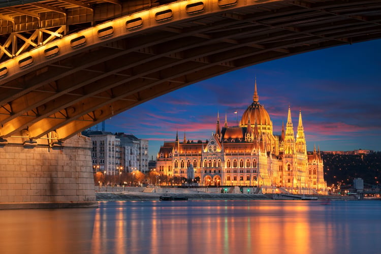 Budapest, Hungary on the Danube is perfect for a first river cruise