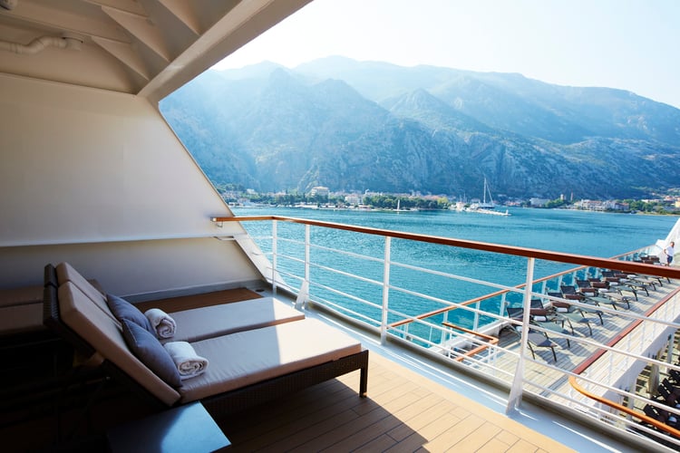 Seabourn Cruises - View from verandah
