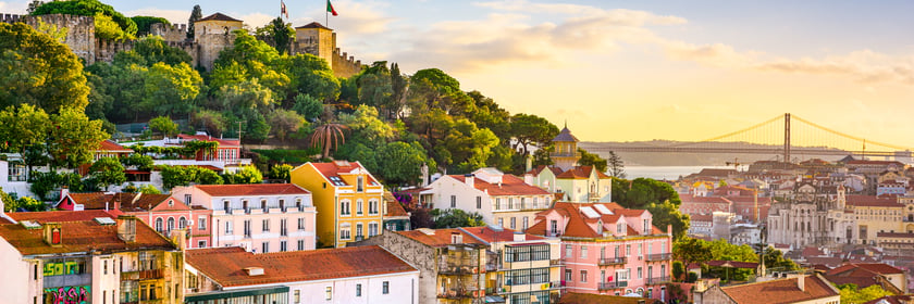 View of Sao Jorge Castle, Lisbon