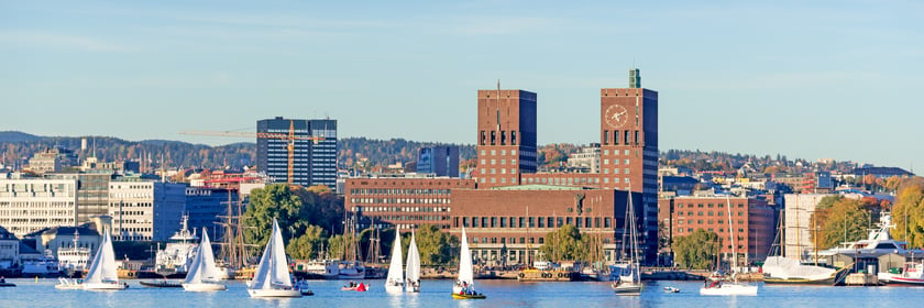 Oslo harbour, Norway