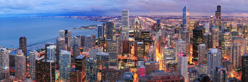 Chicago skyline, USA
