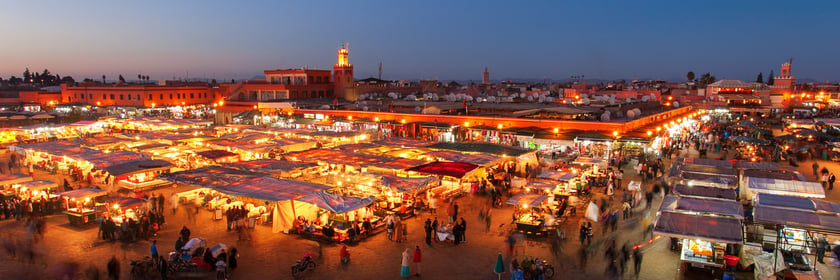 Jemaa el Fna square, Marrakech