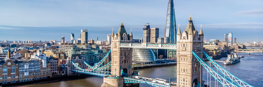 Tower Bridge and the Shard, London