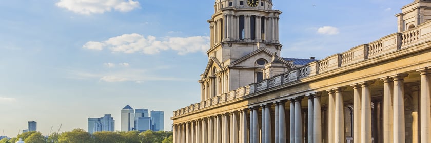 Royal Naval College in Greenwich, London