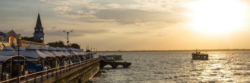 Ver o Peso market in Belem, Brazil