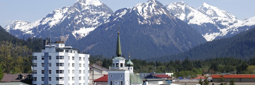 Russian church in Sitka, Alaska