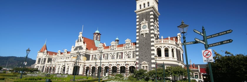 Dunedin Railway Station, New Zealand
