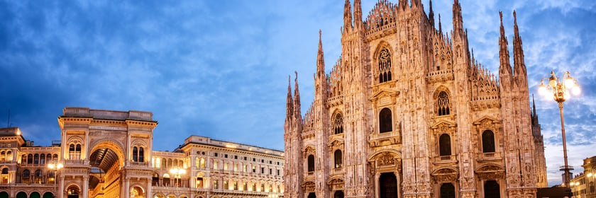 Duomo cathedral in Milan, Italy