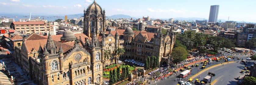 Railway terminus, Mumbai