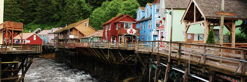 Creek Street, Ketchikan, Alaska
