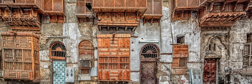 Jeddah old city, Saudi Arabia