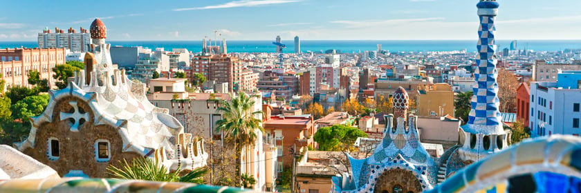 View from Park Guell, Barcelona