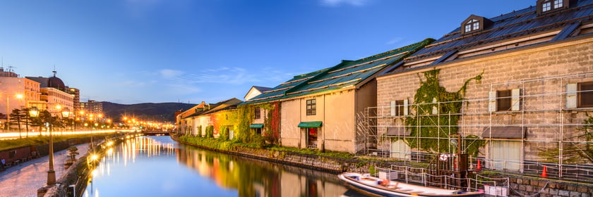 Otaru historic canal