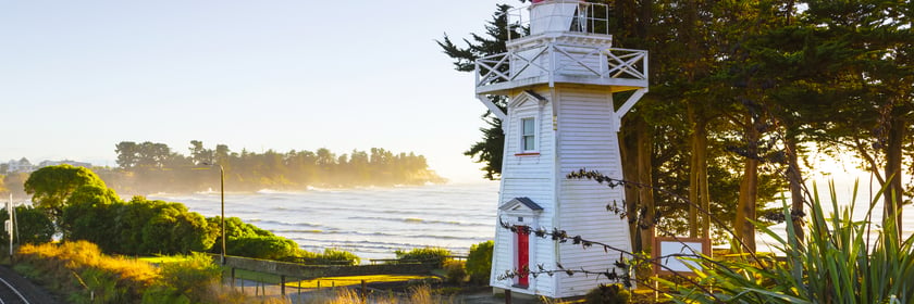 Timaru lighthouse, New Zealand