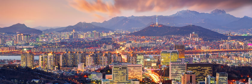 Downtown Seoul, South Korea