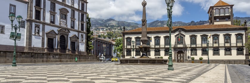 Funchal city hall, Madeira, Portugal