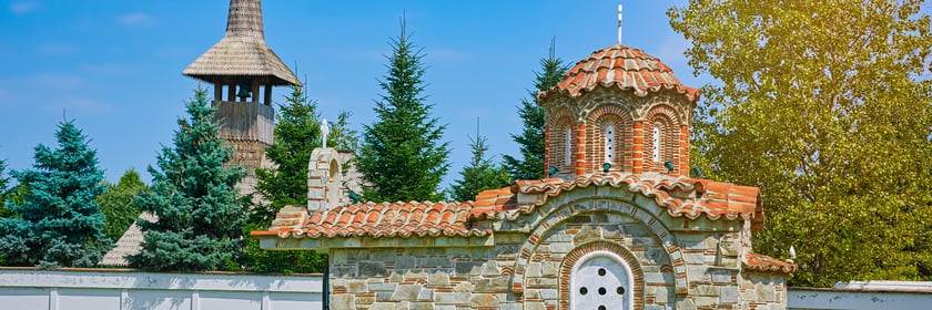 Monastery in Giurgiu, Romania