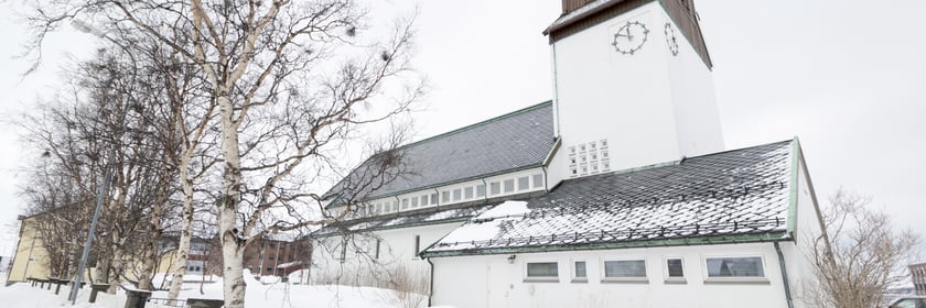 Churck in Kirkenes, Norway