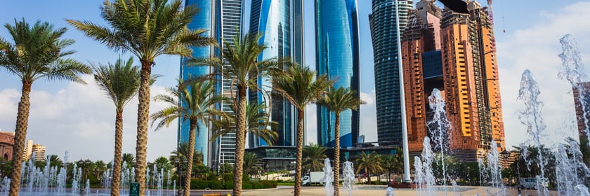 Abu Dhabi skyline