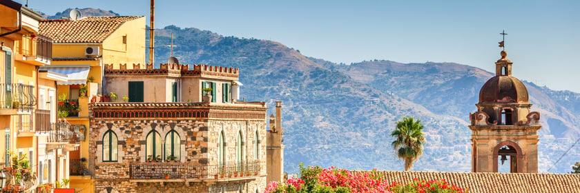 Architecture in Taormina, Sicily