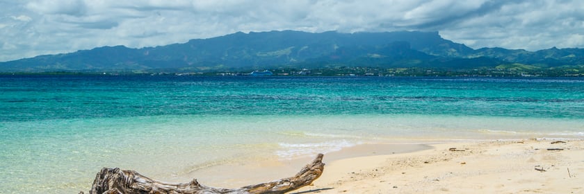 Desert island off the coast of Lautoka, Fiji