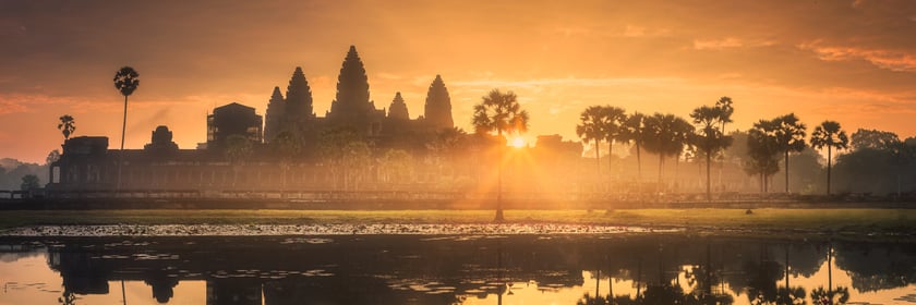 Sunrise at Angkor Wat, Cambodia