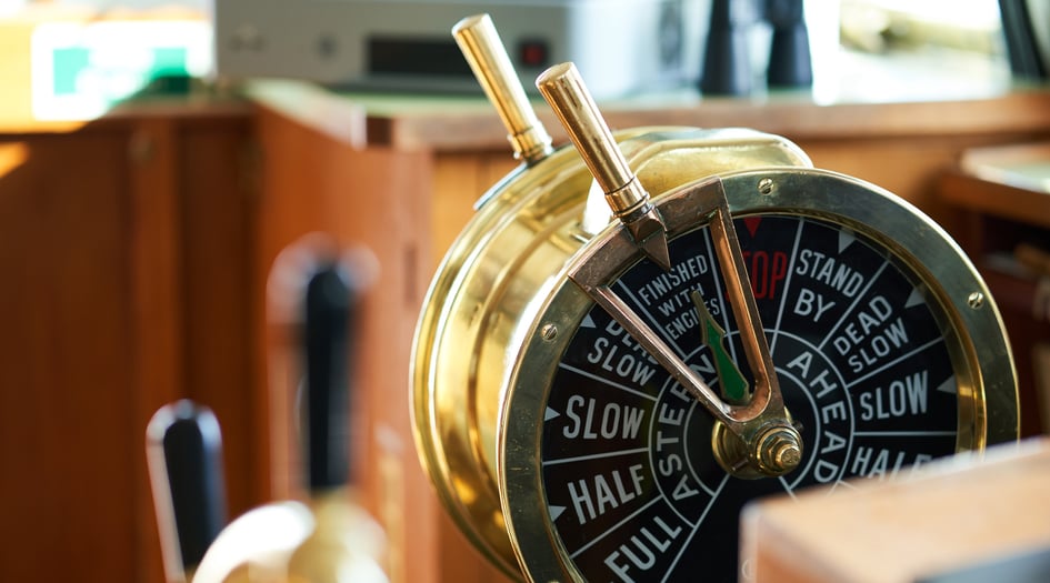 Hebridean Princess - Ship's telegraph