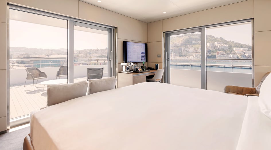 Terrace Suite on board Emerald Azzurra yacht