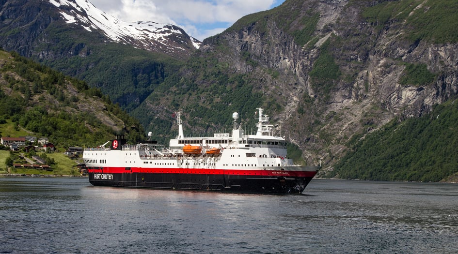 Hurtigruten - MS Vesteralen in the Norwegian Fjords