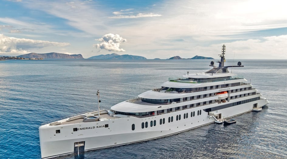 Emerald Kaia at sea