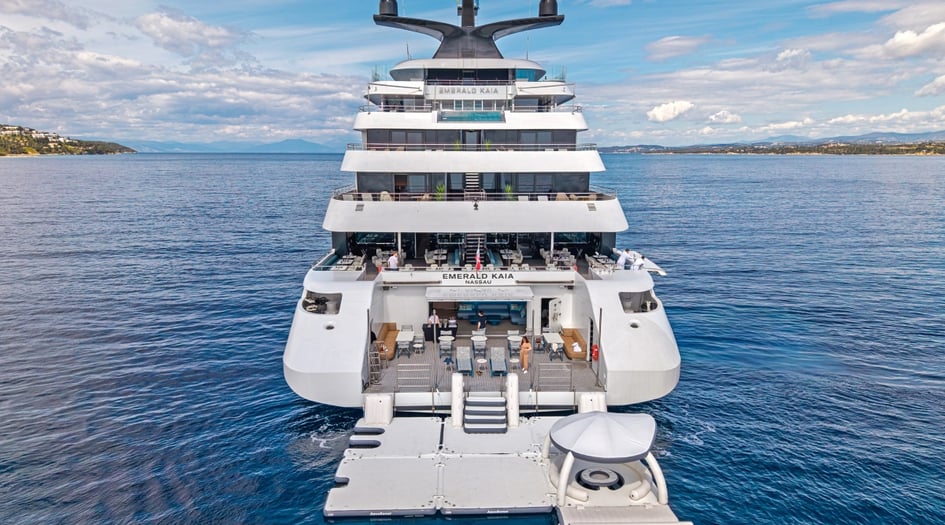 Marina on board Emerald Kaia