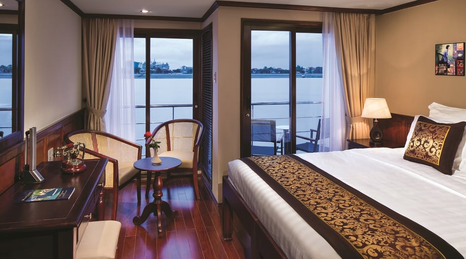 Category A Stateroom on board AmaDara river ship