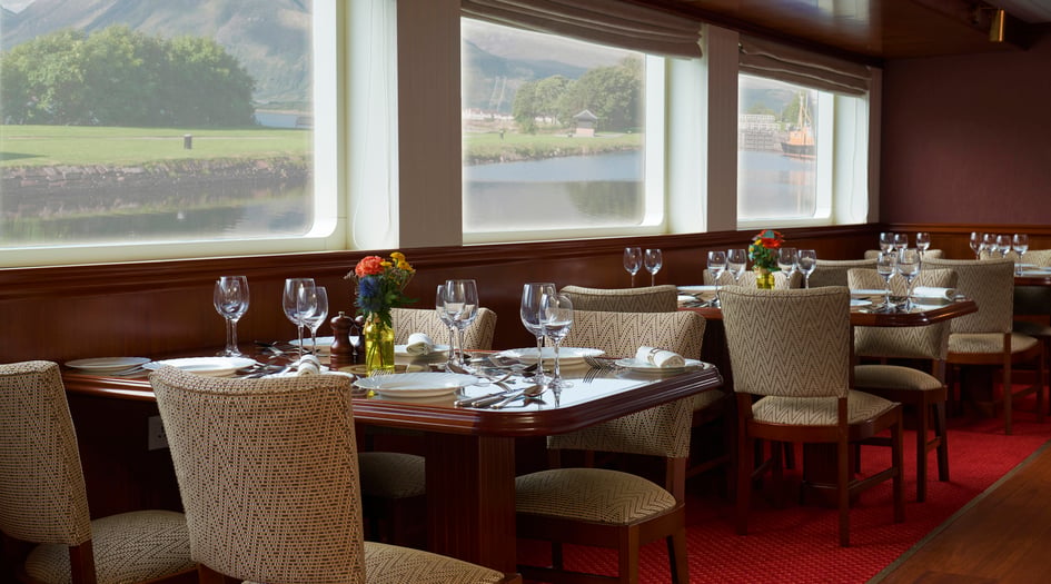 Hebridean Island Cruises - Lord of the Highlands - Restaurant