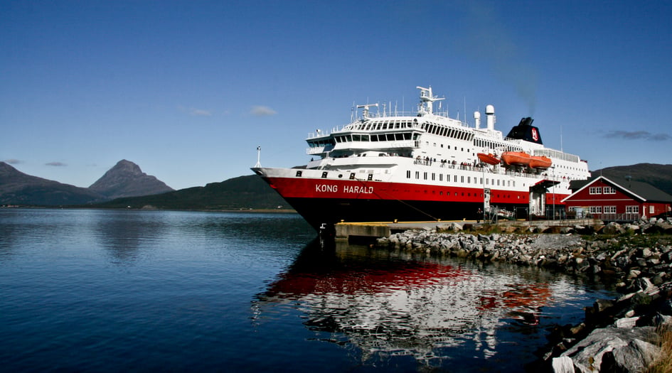 Hurtigruten - MS Kong Harald in Norway
