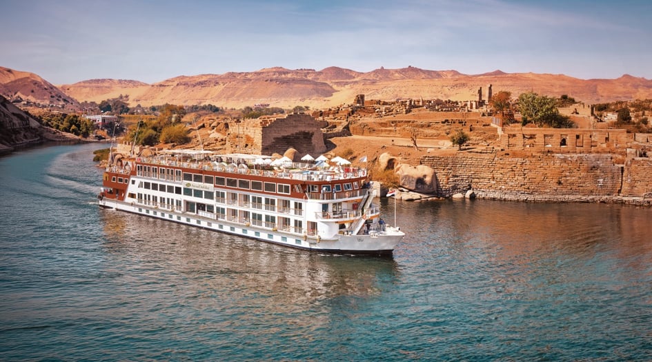 AmaDahlia river ship on the Nile in Egypt