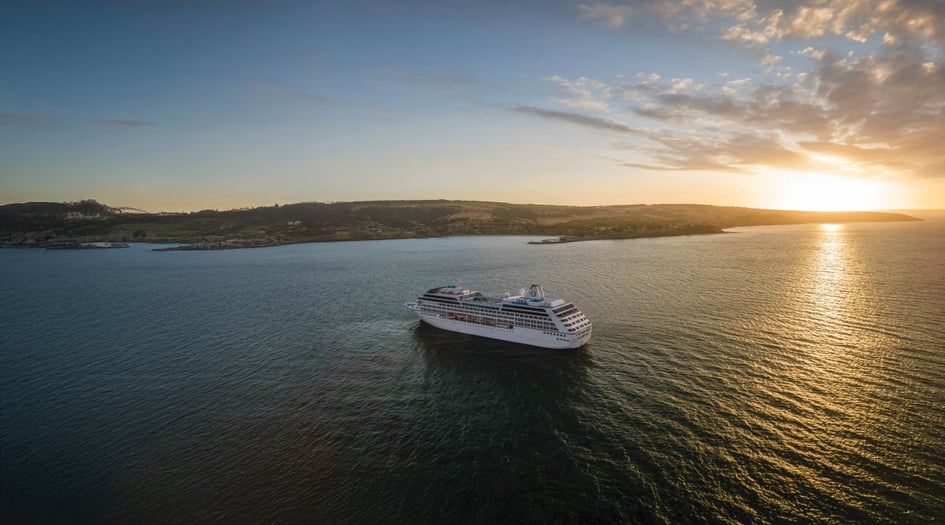 Oceania Cruises Aurelia at sea