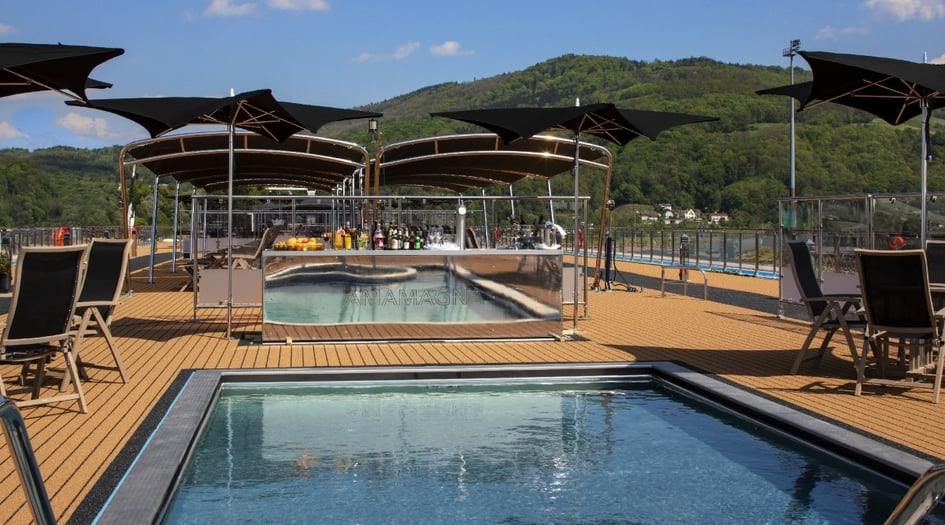 Swimming Pool on the Sun Deck on board AmaMagna