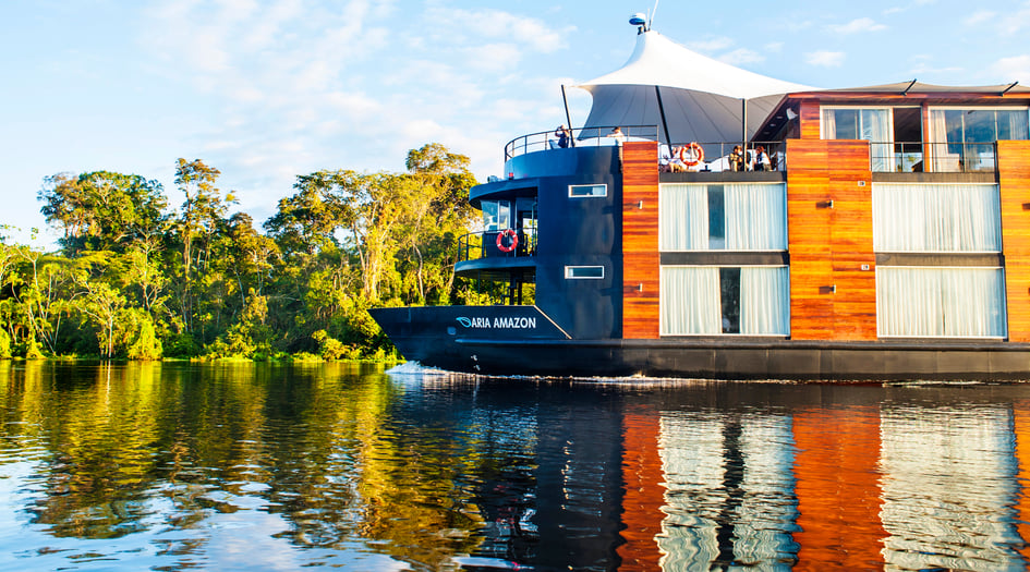 Aqua Expeditions' river cruise ship Aria Amazon